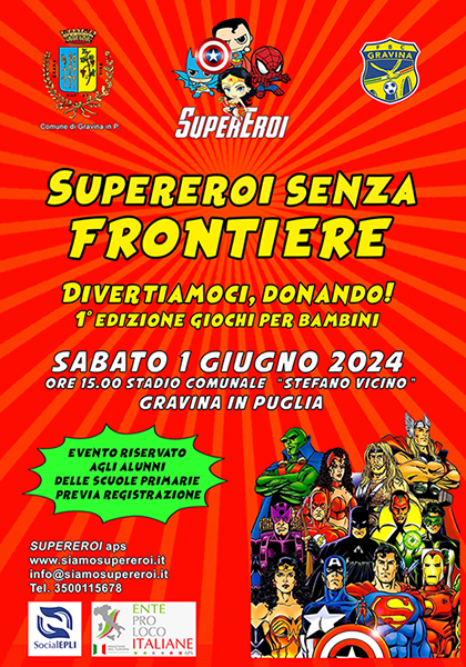 Supereroi senza frontiere 2024