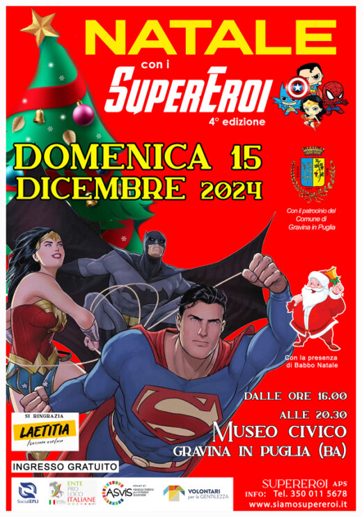 Natale con i Supereroi 2024